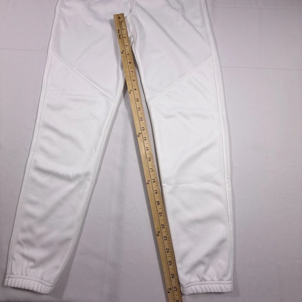 Under Armour Boys White Utility Tapered Baseball Pants 1374382 Youth Large NWT